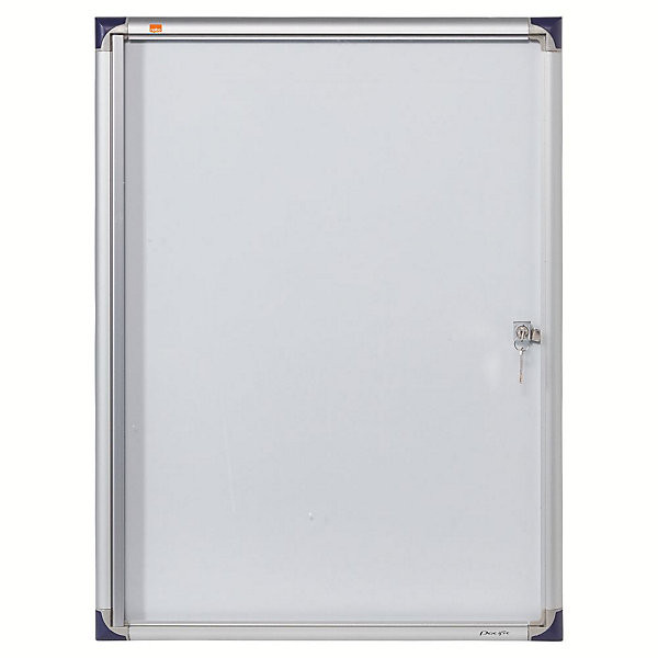 NOBO Vitrine extra-plate 4F 68x51cm métal