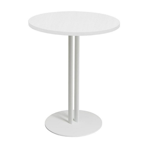 ROXANE Table Ø60cm blanc/blanc