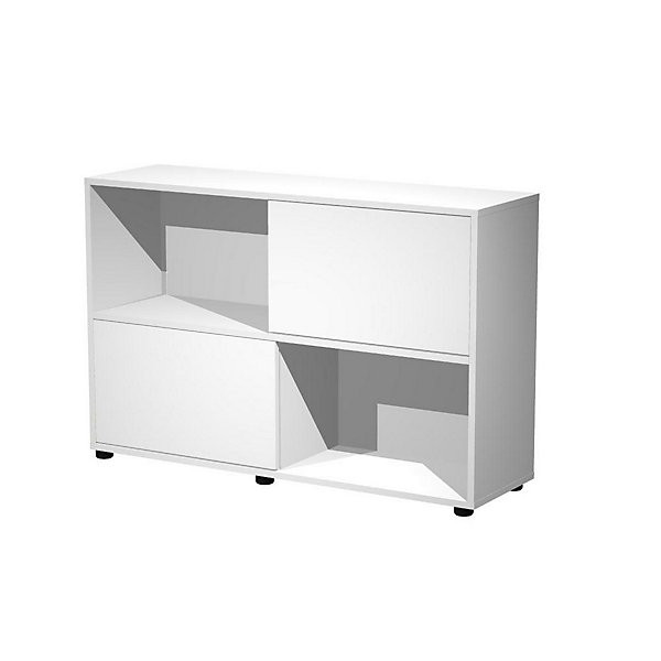 SVENJA Bibliothèque H79xL120 blanc