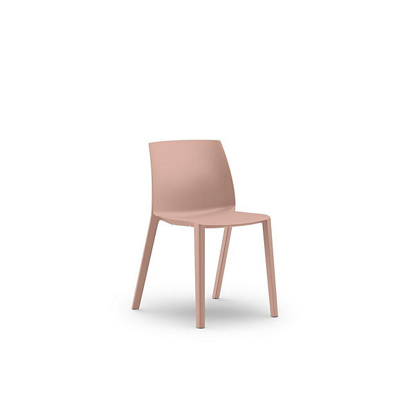 OLGA Lot 4 chaises rose
