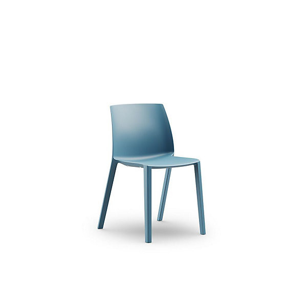 OLGA Lot 4 chaises bleu