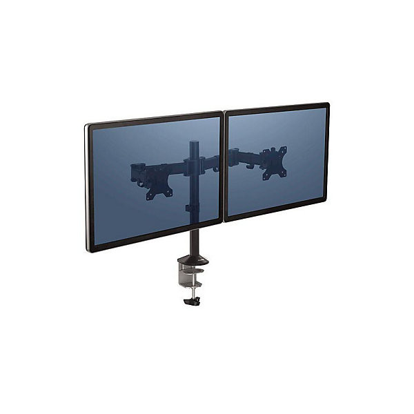 FELLOWES Bras écran double Reflex noir