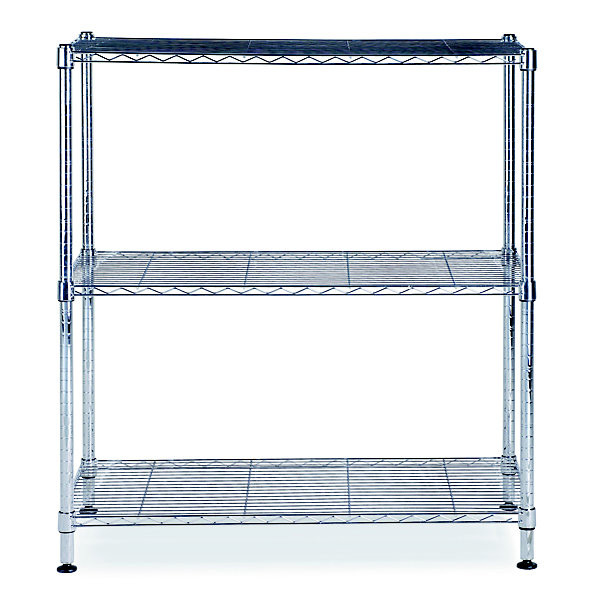 Etagère chromée Stockolm H90xL90cm