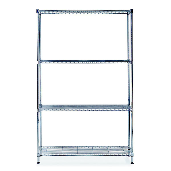 Etagère chromée Stockolm H160xL90cm