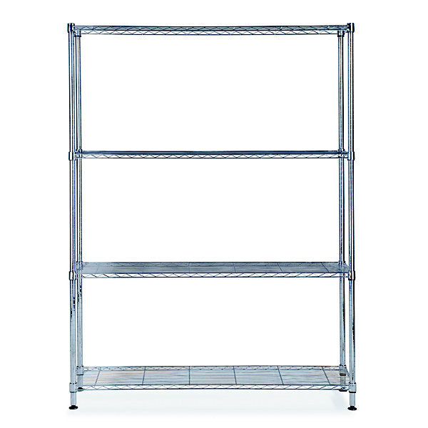 Etagère chromée Stockolm H160xL120cm