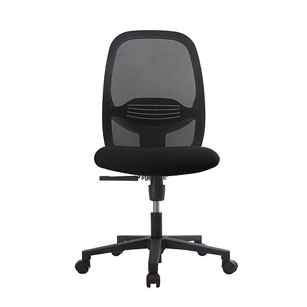 Siège Clint structure blanc/assise noir