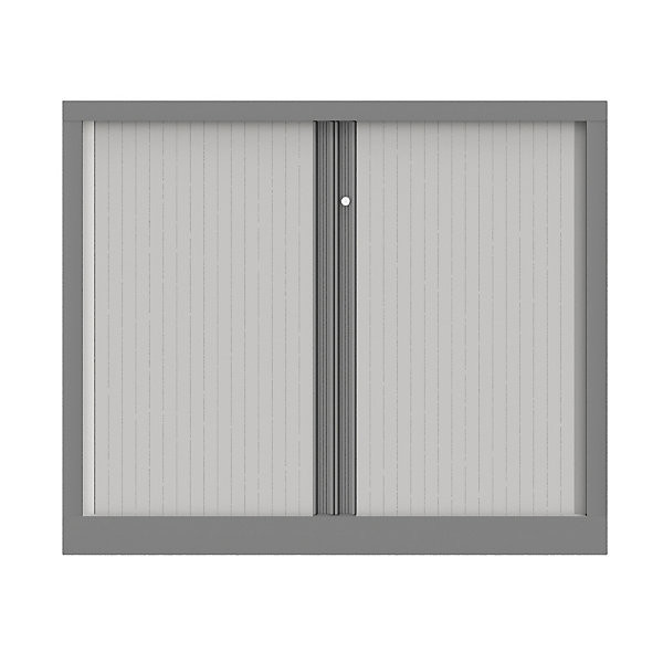 CONFORT Arm. rid. alu/blanc H100xL120
