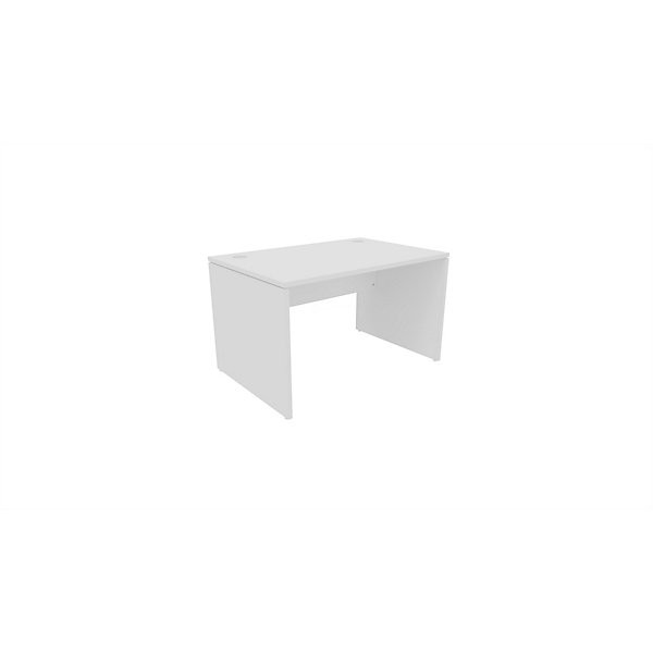 EVOLUTION Bur. droit 120x80 cm blc/blanc