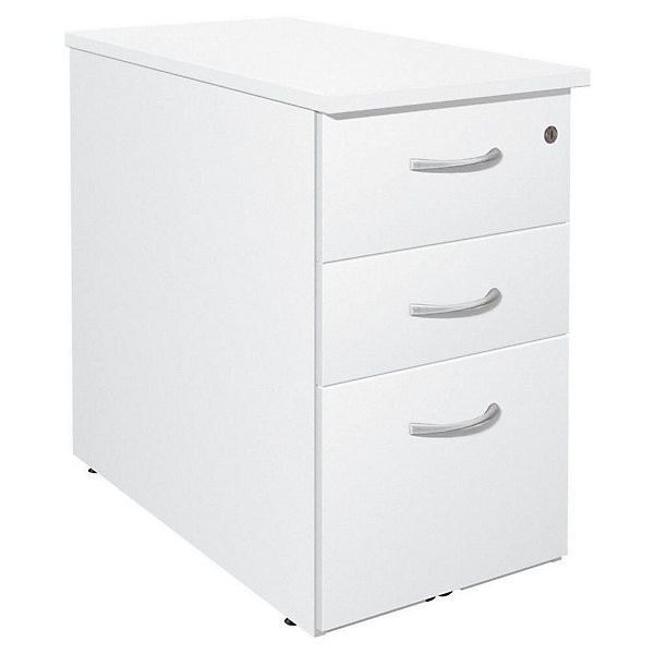 Caisson mélaminé H72 x P80 cm blanc
