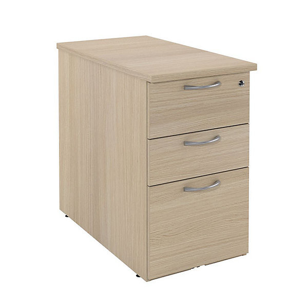 Caisson mélaminé H72 x P80 cm chêne