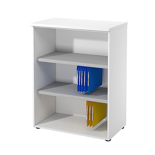 Armoire H104 x L80 cm sans portes blanc