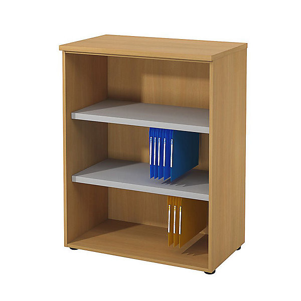 Armoire H104 x L80 cm sans portes hêtre