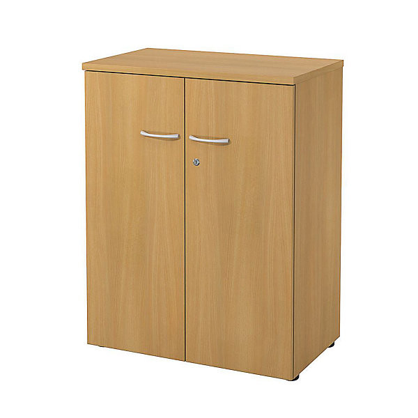Armoire H104 x L80 cm avec portes hêtre