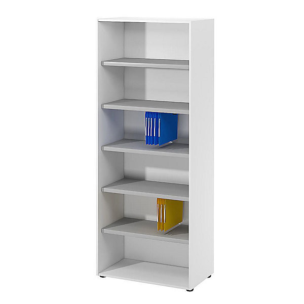 Armoire H201 x L80 cm sans portes blanc