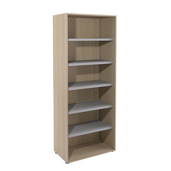 Armoire H201 x L80 cm sans portes chêne