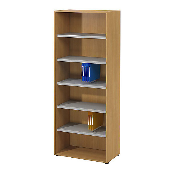 Armoire H201 x L80 cm sans portes hêtre