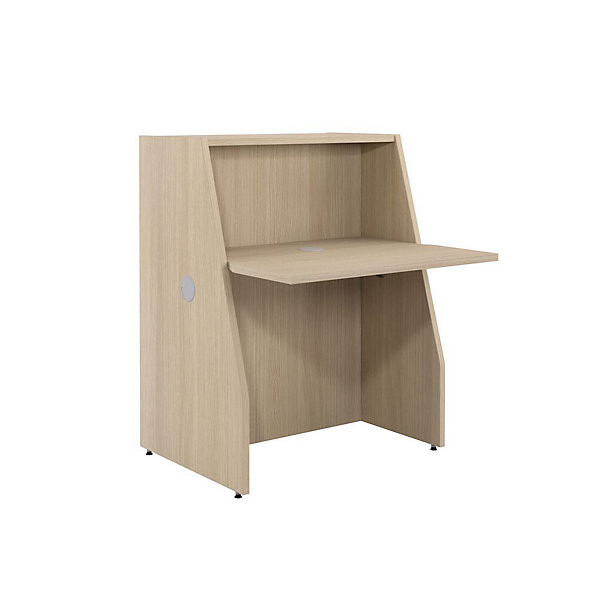 Comptoir droit haut H110xL85cm chêne
