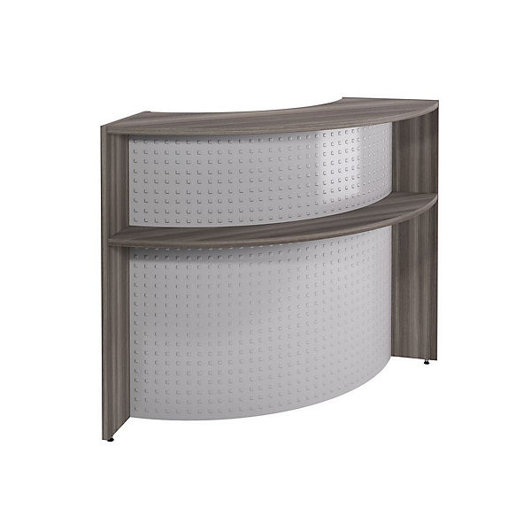 Comptoir d'angle haut H110cm cèdre