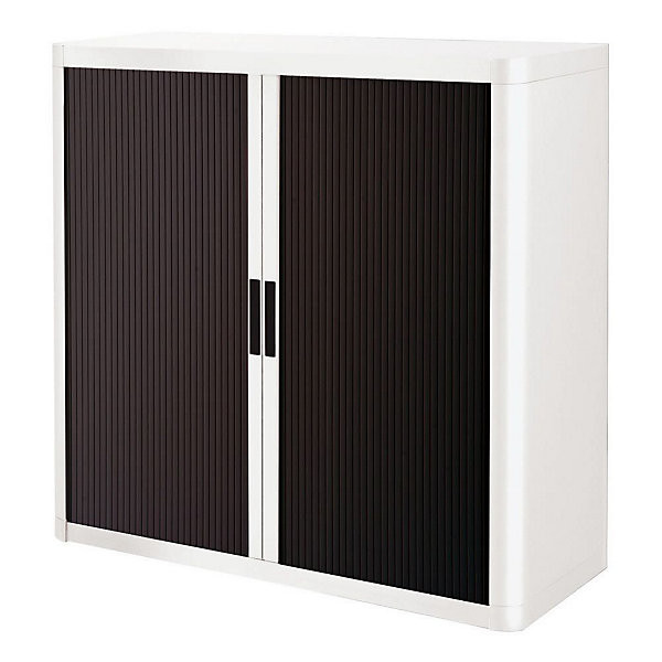 EASYOFFICE Arm. blanc/noir H104xL110
